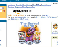 Amazon.com Homepage (look closely!)
